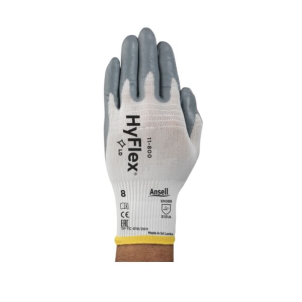 Guante de Nitrilo Ansell HyFlex 11-800